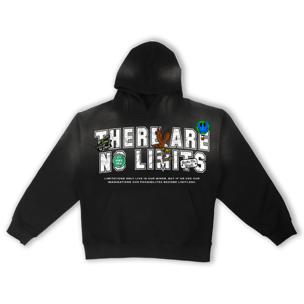 NO LIMITS VINTAGE HOODIE
