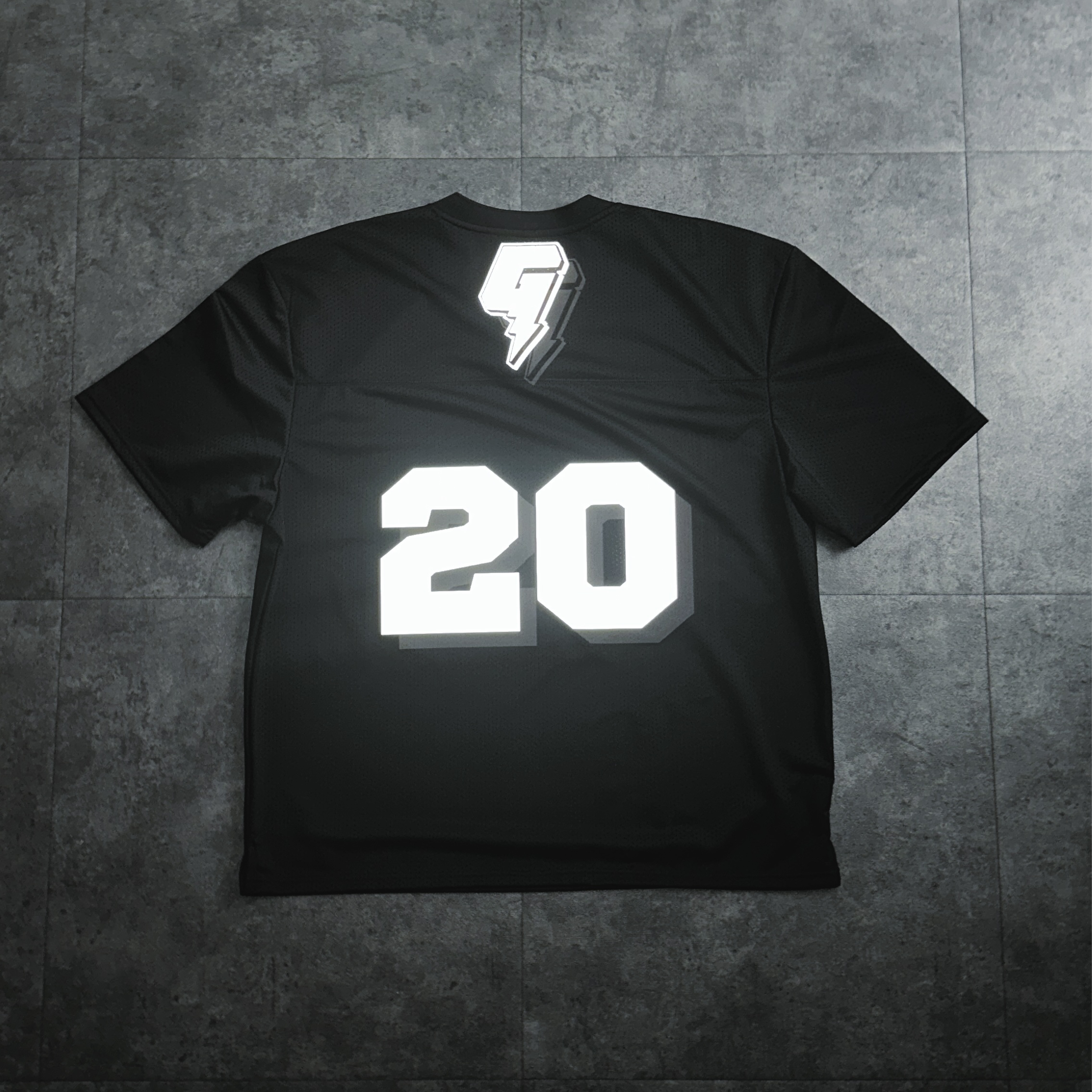 PROPERTY OF GREATNESS DEPT. REFLECTIVE PRACTICE JERSEY [1OF1]