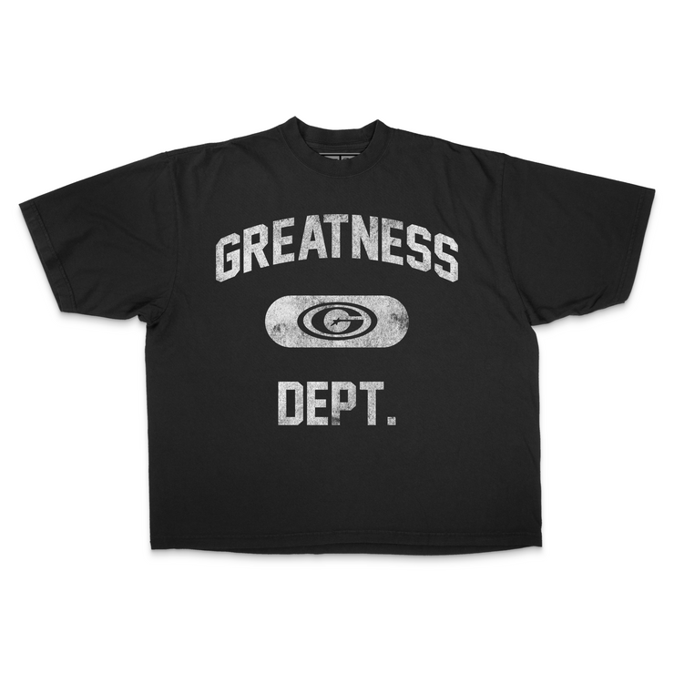 GREATNESS DEPT. ATHLETICS T-SHIRT